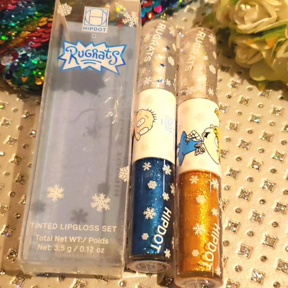 Hipdot x Rugrats Tinted Lip Gloss Set NWT